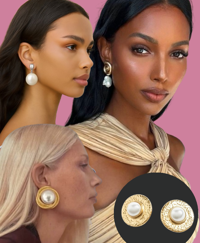 HER AN ŞIK İNCİ KÜPELER